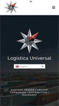 Mobile Screenshot of logistica-universal.com